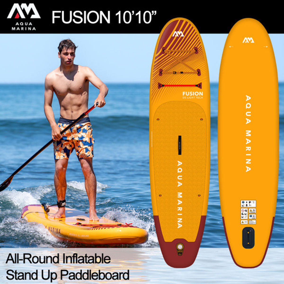 Aqua Marina Fusion All-Around iSUP 10' 10